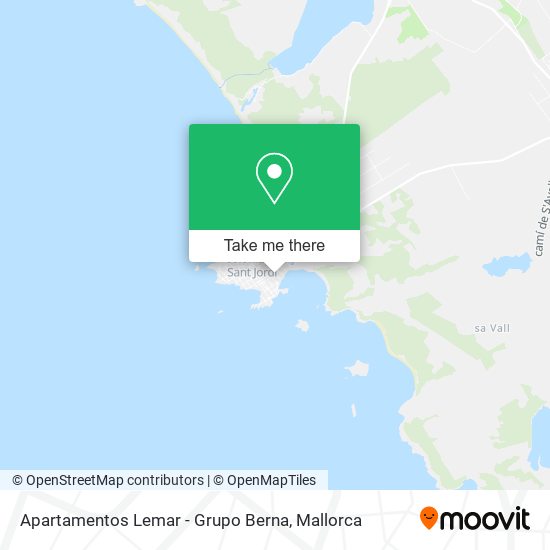 Apartamentos Lemar - Grupo Berna map