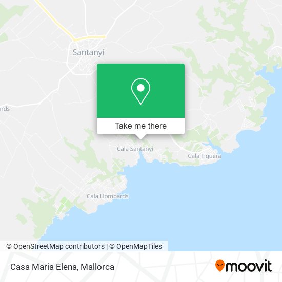 Casa Maria Elena map