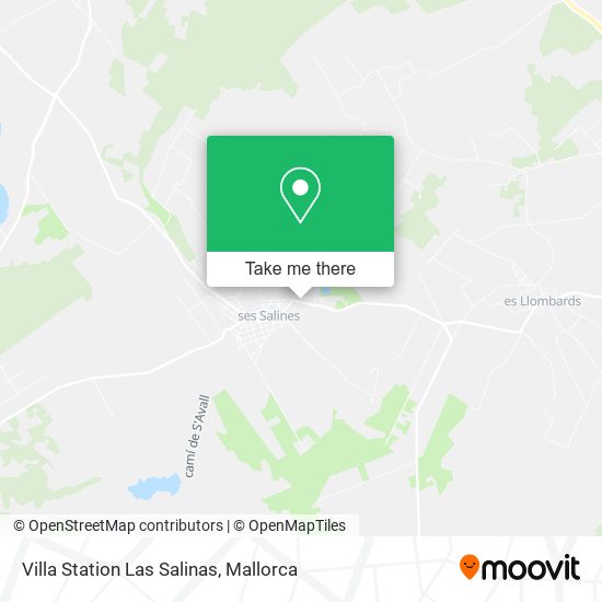 mapa Villa Station Las Salinas