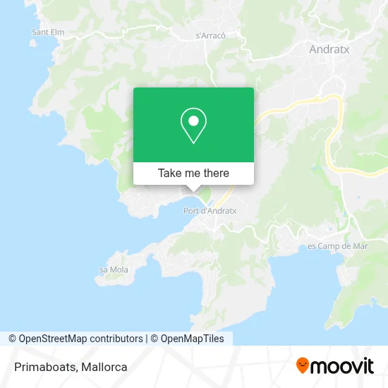 Primaboats map