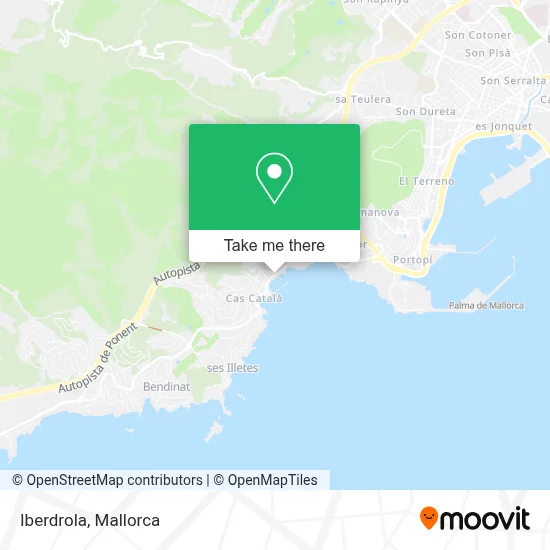 Iberdrola map