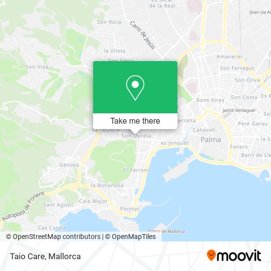 Taio Care map