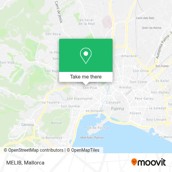MELIB map