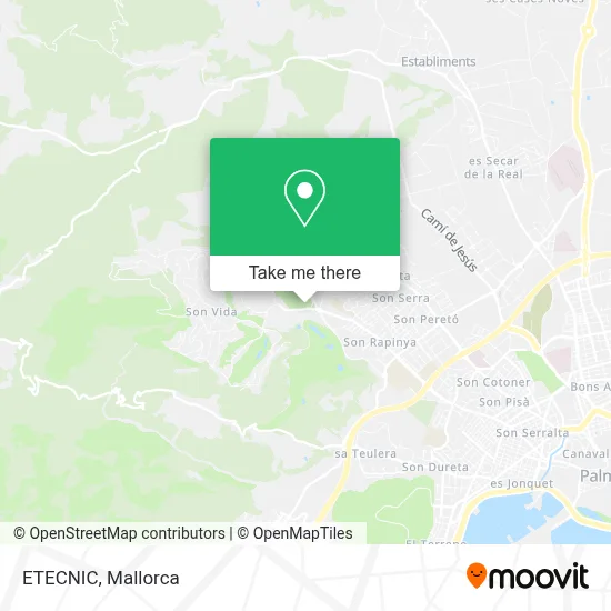 ETECNIC map