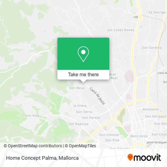Home Concept Palma map
