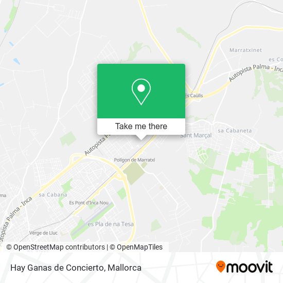 mapa Hay Ganas de Concierto