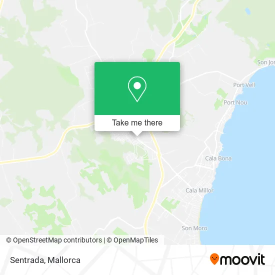 Sentrada map