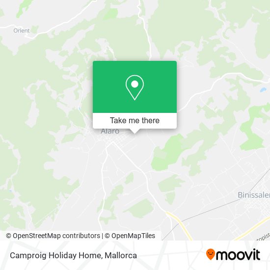 Camproig Holiday Home map