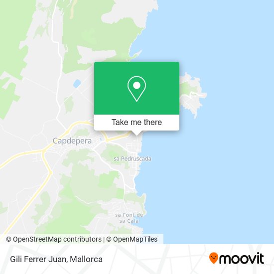 mapa Gili Ferrer Juan