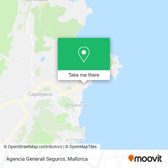 Agencia Generali Seguros map