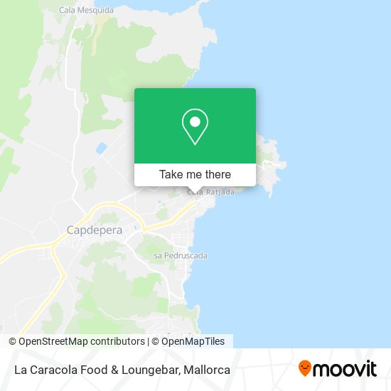 La Caracola Food & Loungebar map
