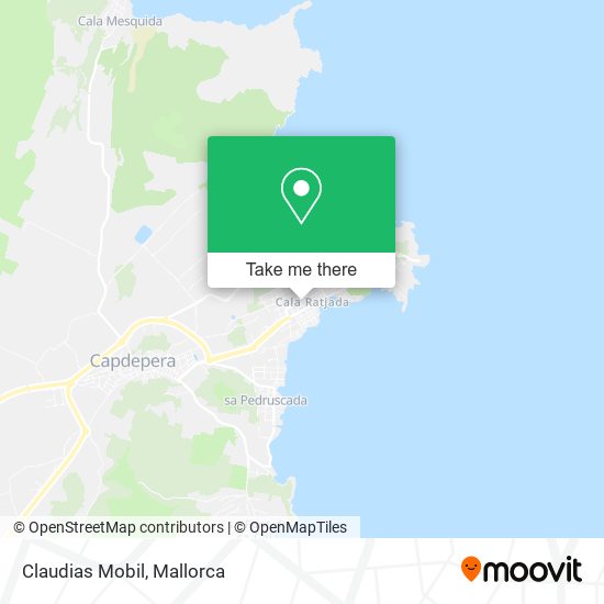mapa Claudias Mobil