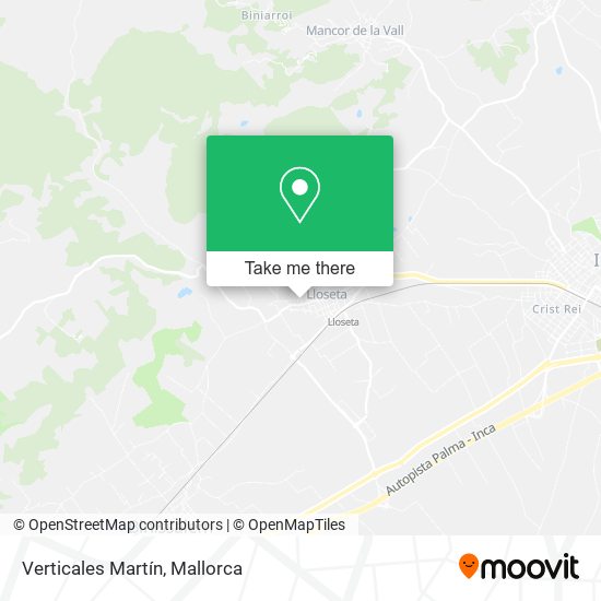 Verticales Martín map