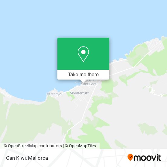 mapa Can Kiwi