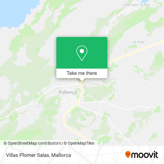 Villas Plomer Salas map