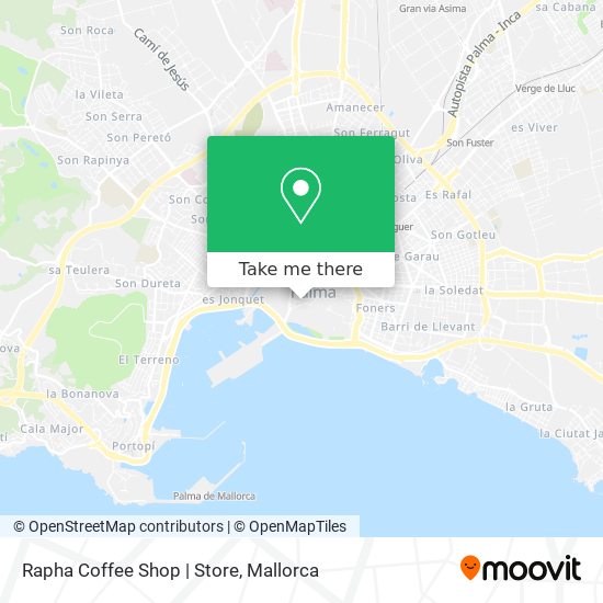 Rapha Coffee Shop | Store map
