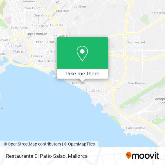 Restaurante El Patio Salao map
