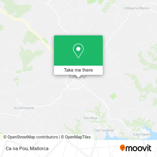 Ca na Pou map