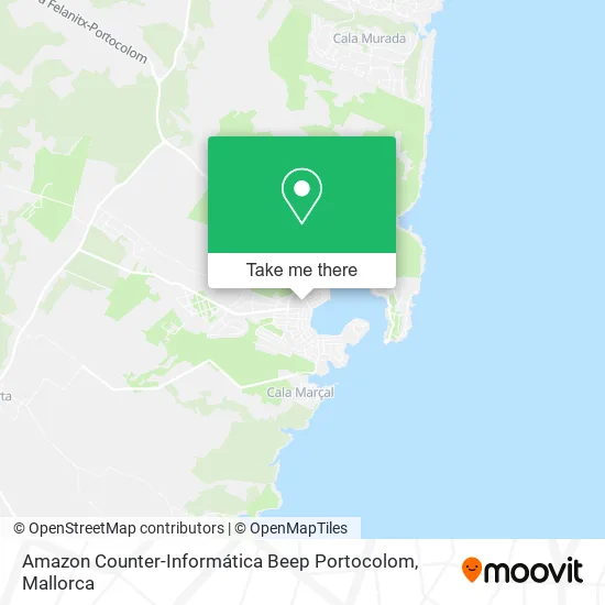 Amazon Counter-Informática Beep Portocolom map