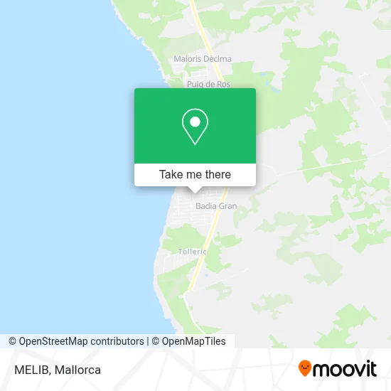 MELIB map