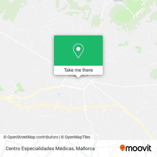 Centro Especialidades Médicas map