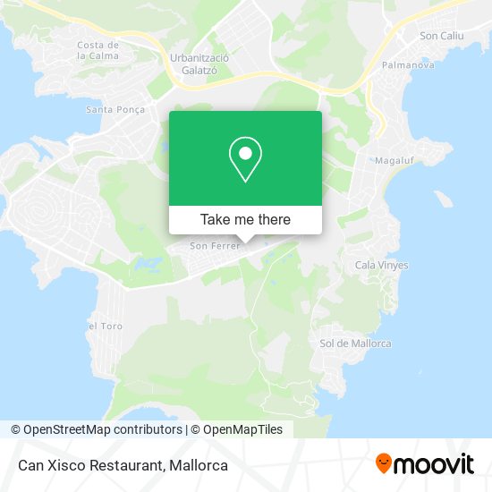 Can Xisco Restaurant map