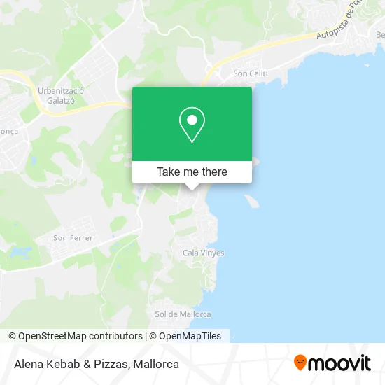 Alena Kebab & Pizzas map