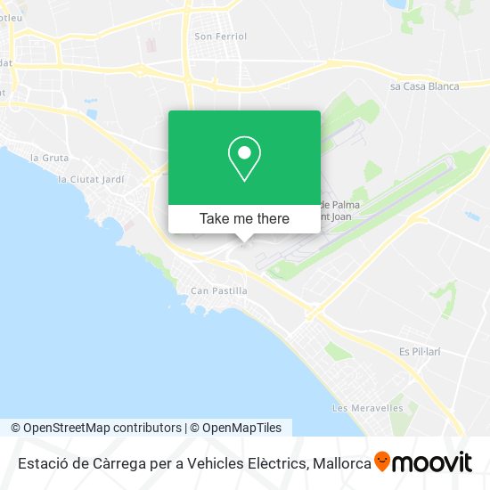 Estació de Càrrega per a Vehicles Elèctrics map