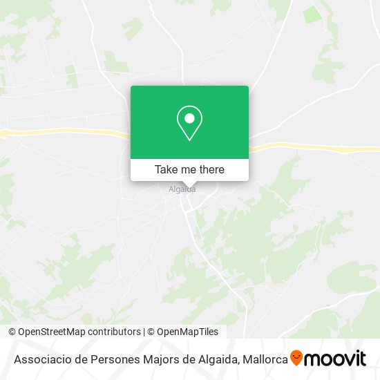 Associacio de Persones Majors de Algaida map