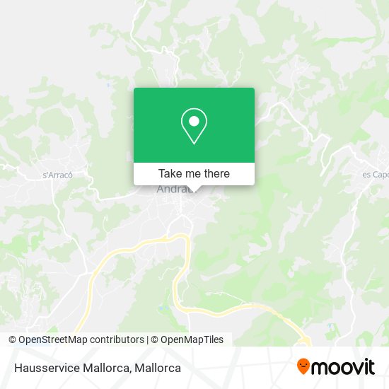 Hausservice Mallorca map