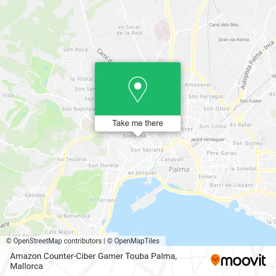 Amazon Counter-Ciber Gamer Touba Palma map