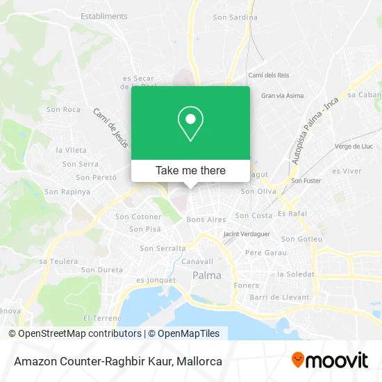 Amazon Counter-Raghbir Kaur map