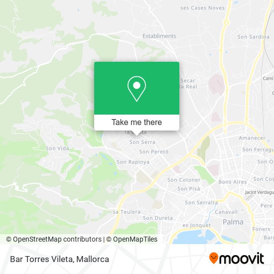 mapa Bar Torres Vileta