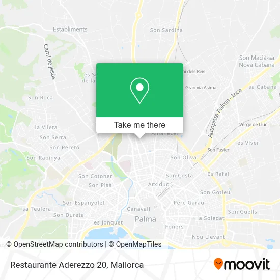 Restaurante Aderezzo 20 map