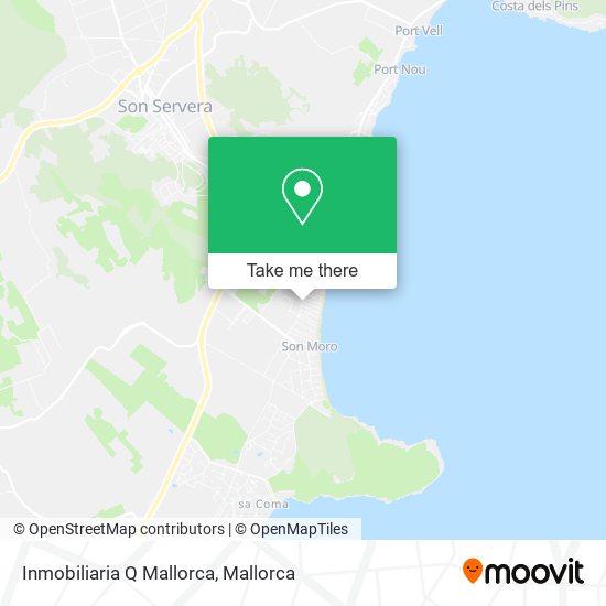 Inmobiliaria Q Mallorca map