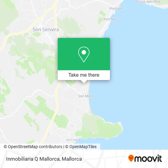 mapa Inmobiliaria Q Mallorca