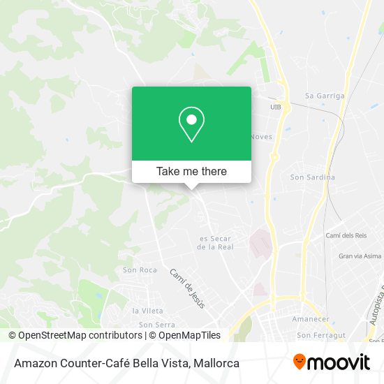 Amazon Counter-Café Bella Vista map