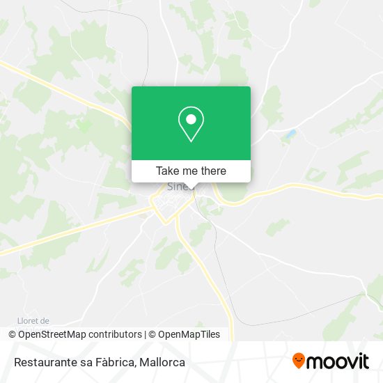 Restaurante sa Fàbrica map