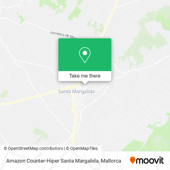 Amazon Counter-Hiper Santa Margalida map