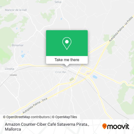 mapa Amazon Counter-Ciber Café Sataverna Pirata.