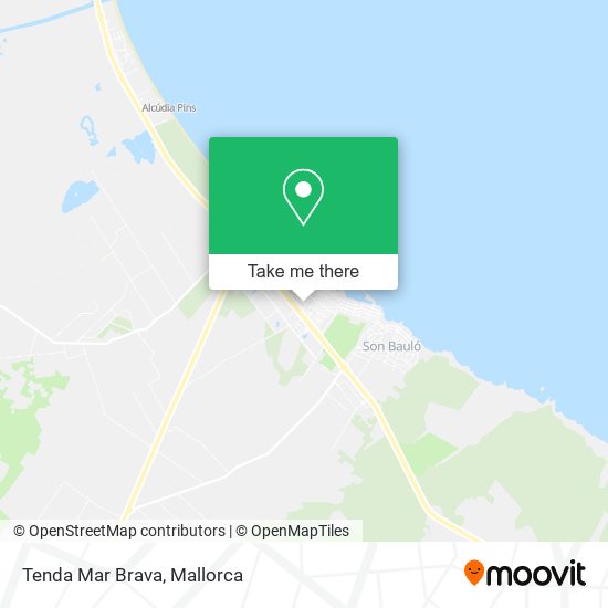Tenda Mar Brava map