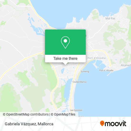 Gabriela Vázquez map