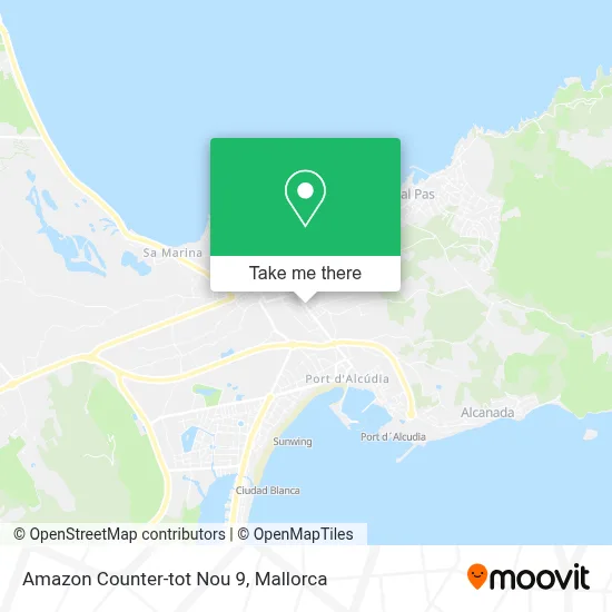 Amazon Counter-tot Nou 9 map