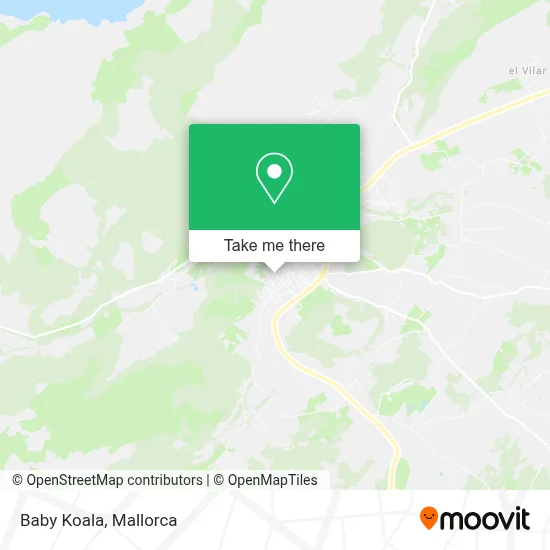 Baby Koala map