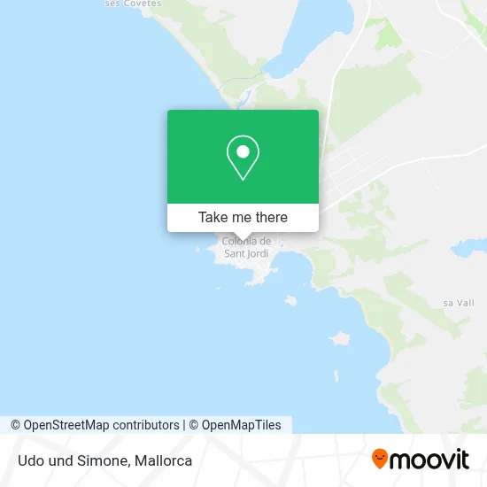 Udo und Simone map