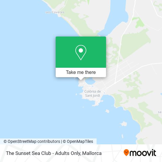 The Sunset Sea Club - Adults Only map