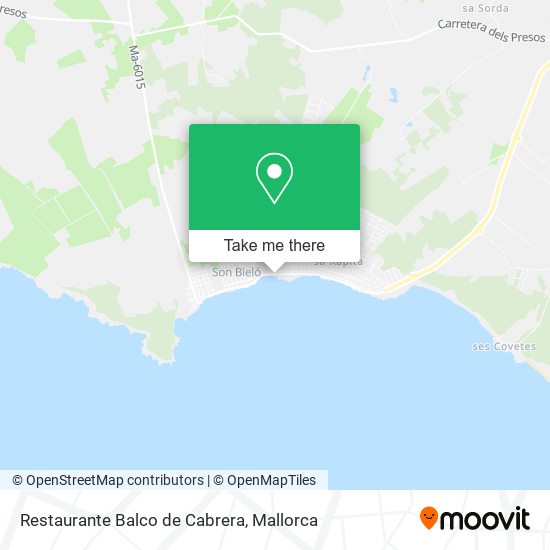 Restaurante Balco de Cabrera map