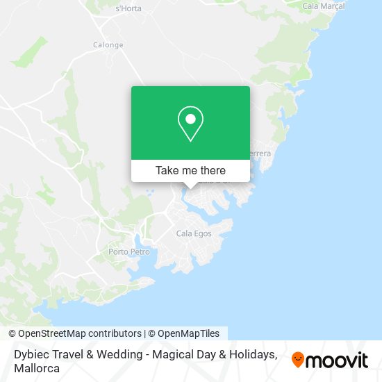 Dybiec Travel & Wedding - Magical Day & Holidays map