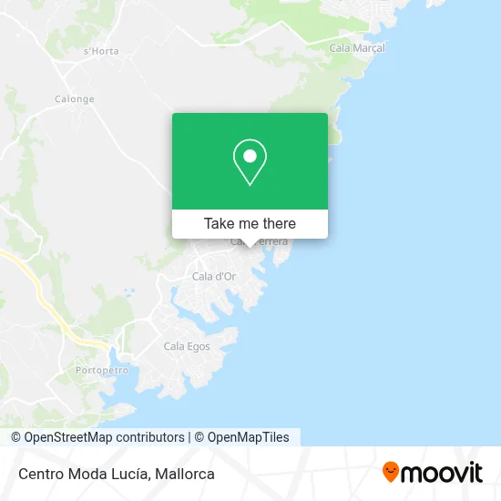 Centro Moda Lucía map