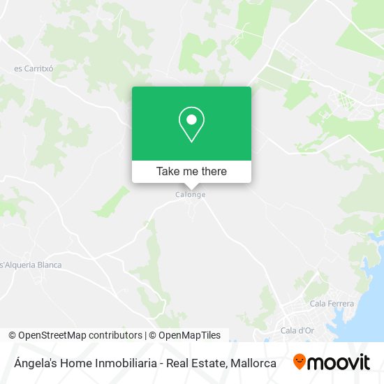 Ángela's Home Inmobiliaria - Real Estate map